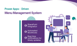 Power Apps menu management system case study thumbnail